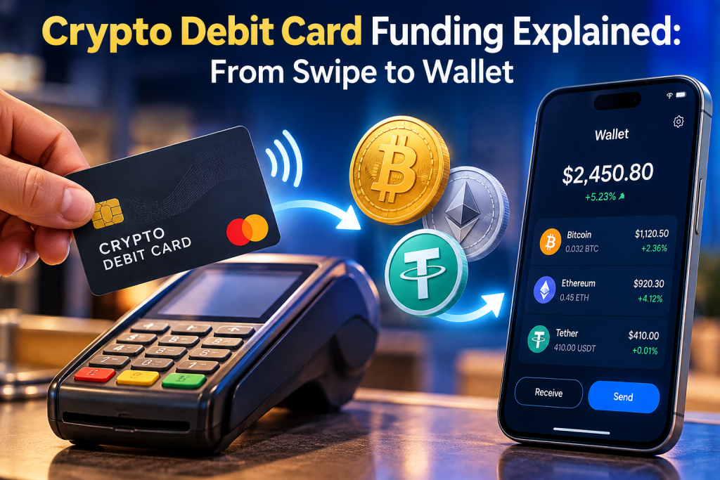 Crypto Debit Card Funding Explained: From Swipe to Wallet