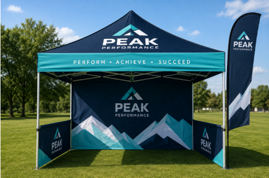 Custom Canopy Tents: The Complete Guide to Sizes, Materials, Printing & Branding