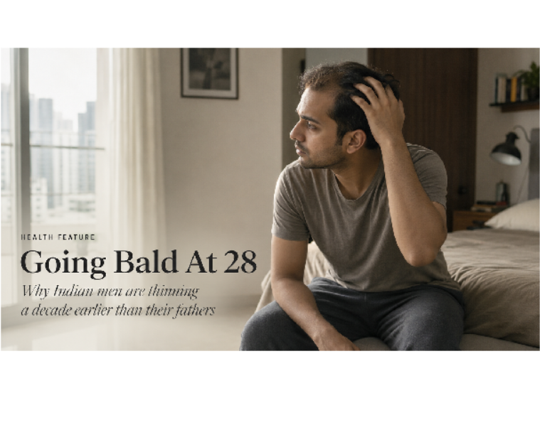 Why Indian Men Are Going Bald A Decade Earlier Than Their Fathers Did