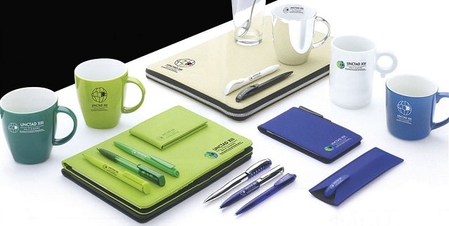 Where to Display Custom Office Supplies for Maximum Marketing Impact